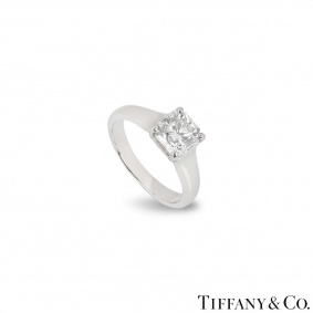 Tiffany & Co. Lucida Cut Diamond Ring 1.53ct E/VS1
